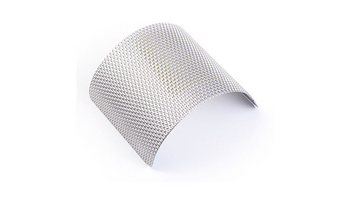 Sieve insert 0.25 mm trapezoidal perforation, made of stainless steel 316L